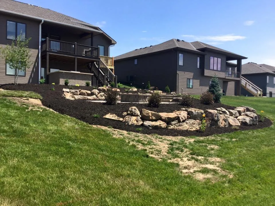 Affordable landscape design in Omaha, NE by Smt Lawn & Landscape