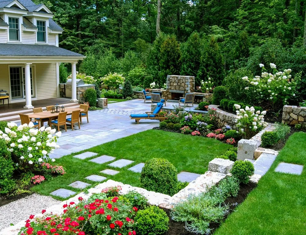 Local landscaping services for beautiful yards in Irvine, CA by SN Construction Consulting Agency