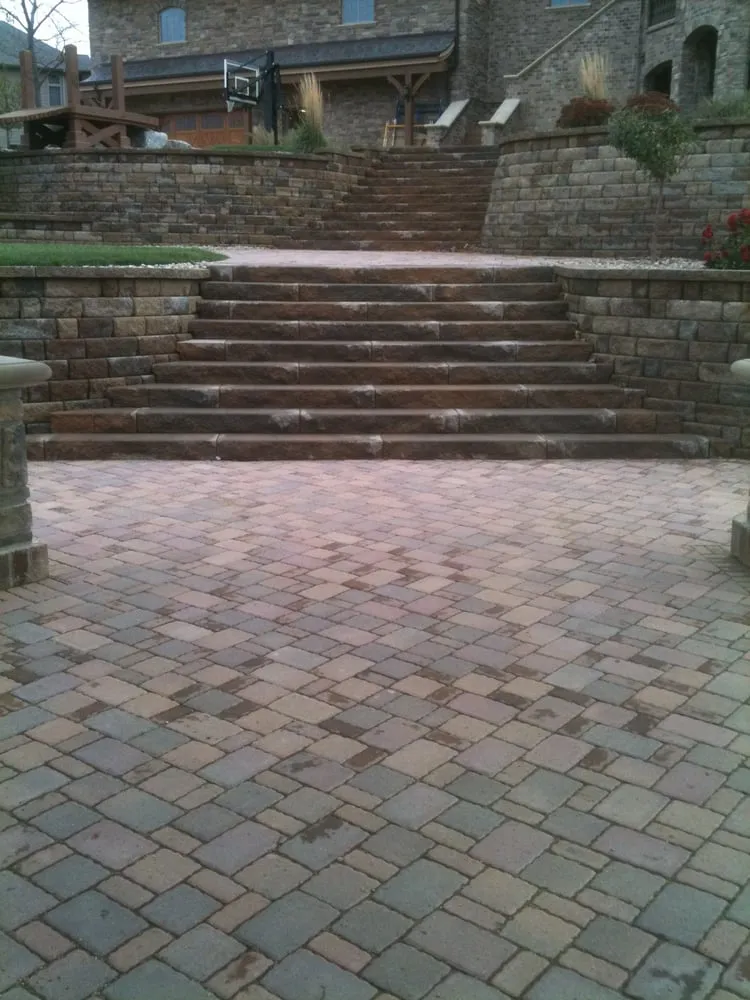Custom landscape installation in Sioux Falls, SD - Snaza Landscaping