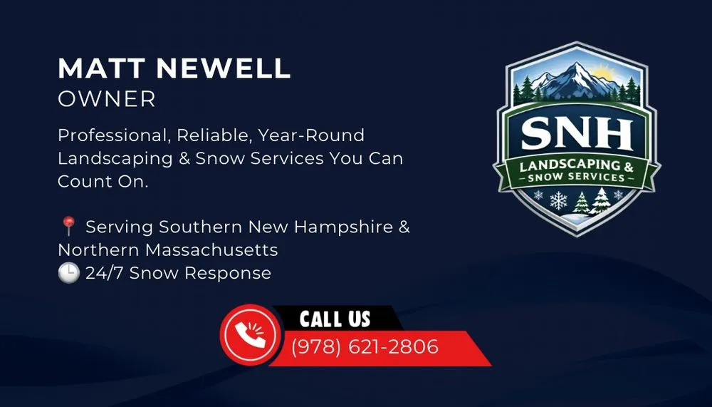 Top-rated outdoor landscaping in Nashua, NH by SNH Landscaping&Snow Services LLC