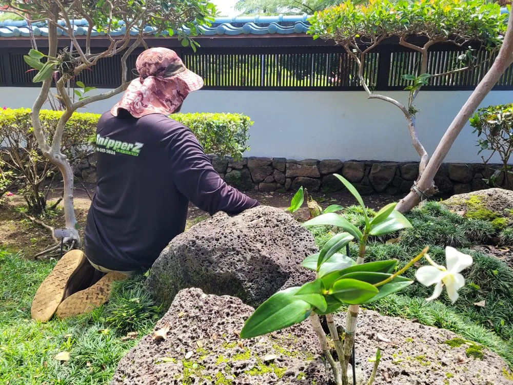 Custom outdoor landscaping for residential properties across Honokaa, HI - SnipperZ Lawn Care
