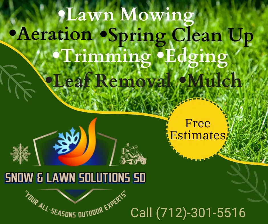 Trusted lawn care service near you in North Sioux City, SD by Snow & Lawn Solutions