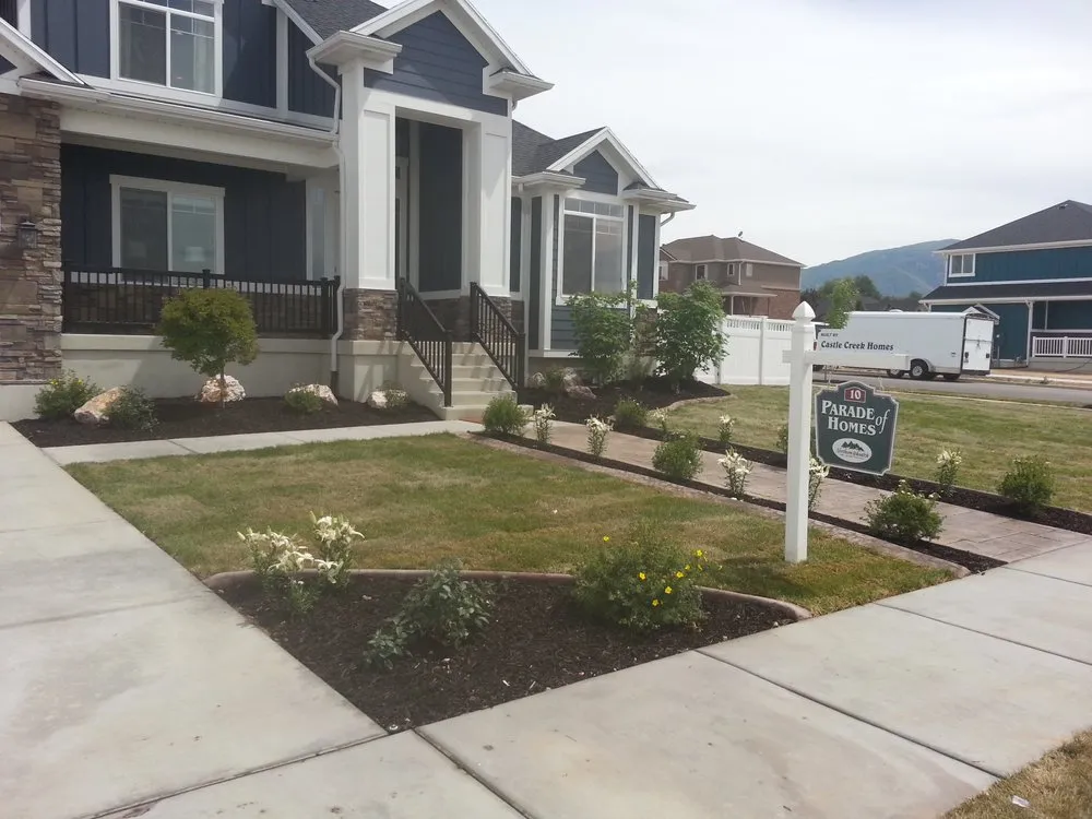 Custom outdoor landscaping in West Point, UT - Snow King Snow Removal