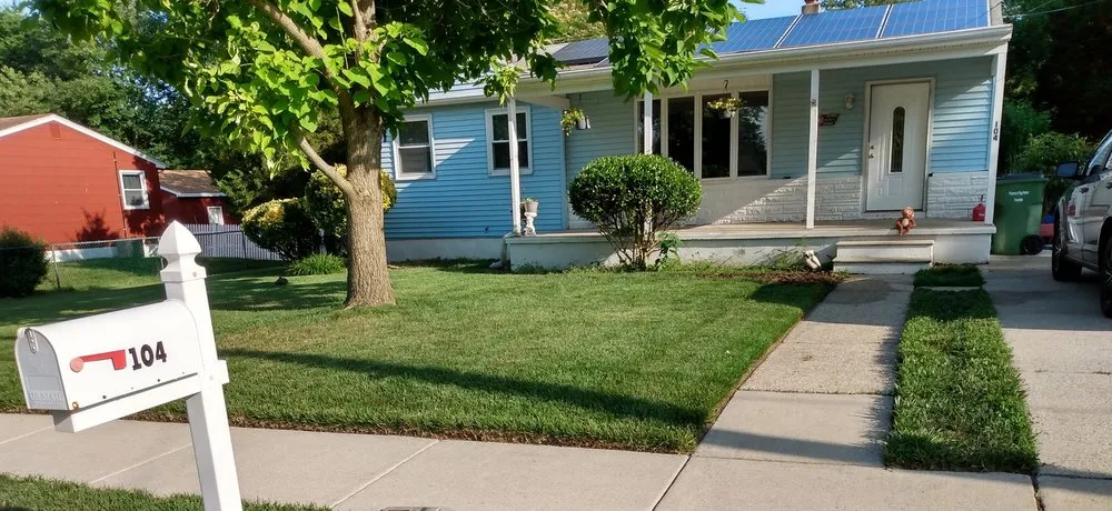 Affordable landscape installation in Egg Harbor Township, NJ by Snowden Lawn Solutions