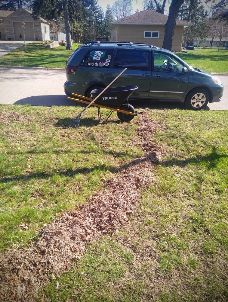 Professional lawn mowing service for residential properties across Saint Paul, MN - SnowMowBros