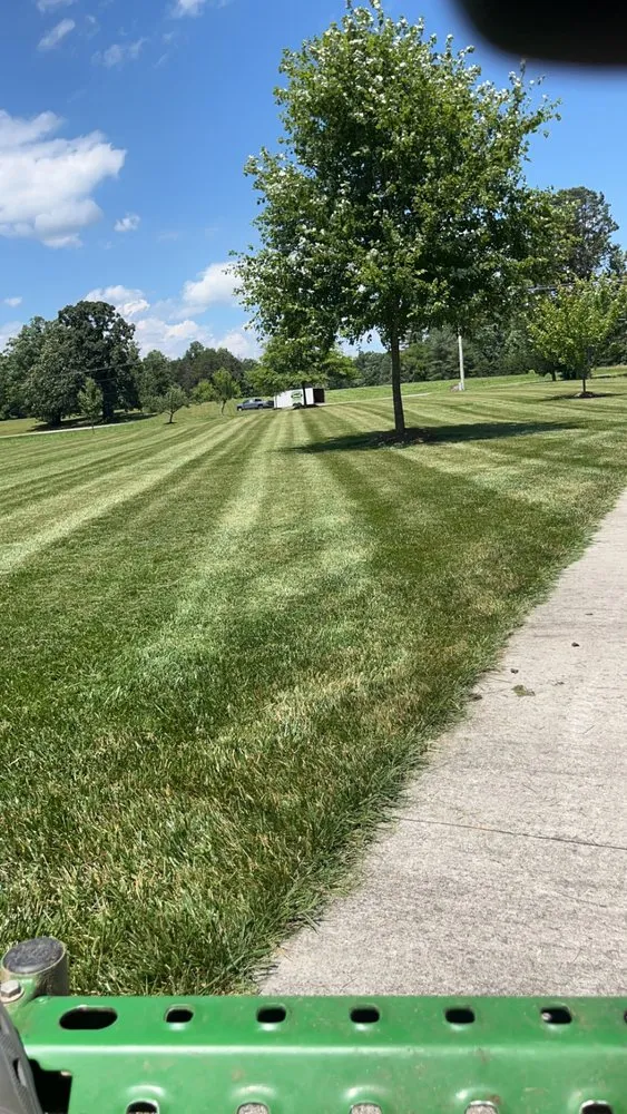 Expert lawn mowing service in Pinnacle, NC by Snows Landscaping