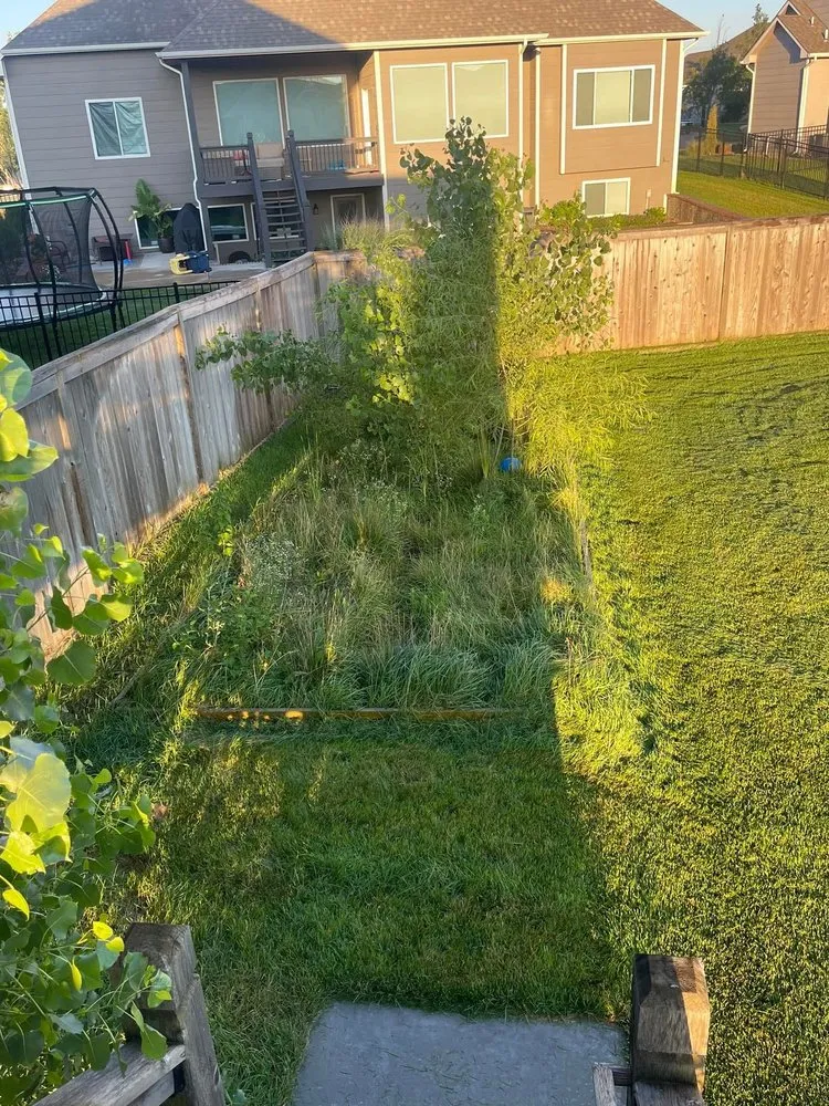 Professional garden landscaping in Wichita, KS by Snow’s Lawn Care Services