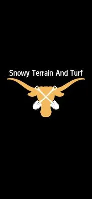 Snowy Terrain and Turf Logo