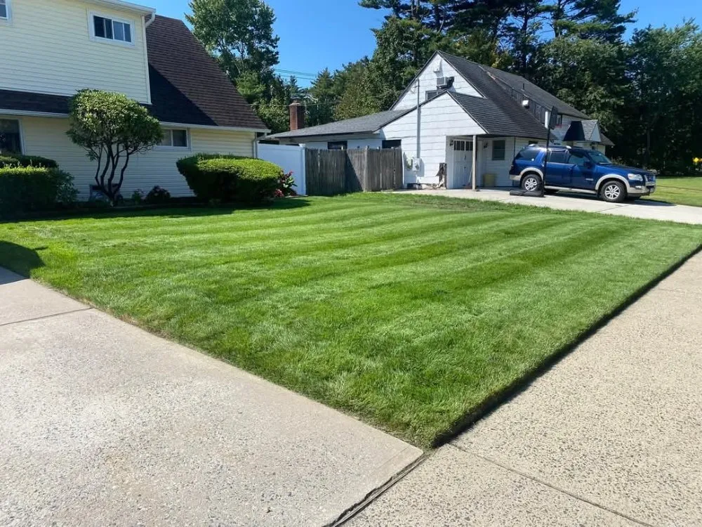 Custom outdoor landscaping for outdoor upgrades in Hicksville, NY by SNR Landscaping