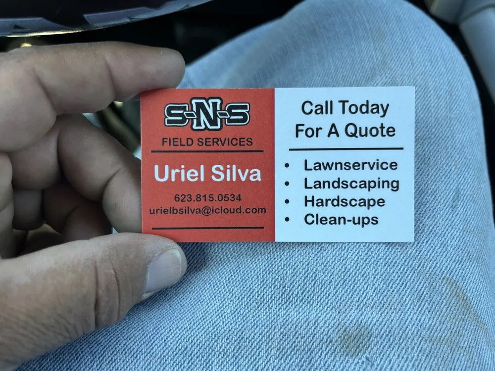 Trusted landscape design near you in El Mirage, AZ by SNS Field Services