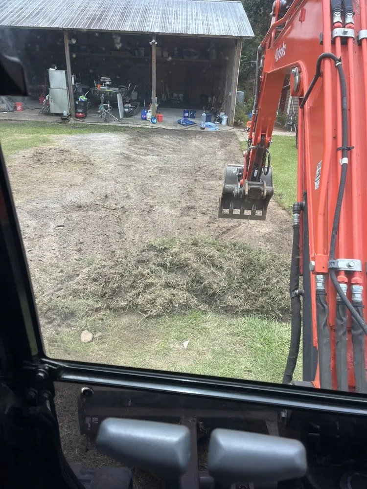 Custom residential landscaping in Monticello, FL by Snyder Contracting