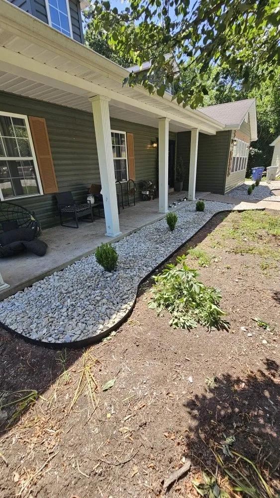 Local outdoor landscaping for residential properties in Truesdale, MO by Snyder Landscape And Cleanup