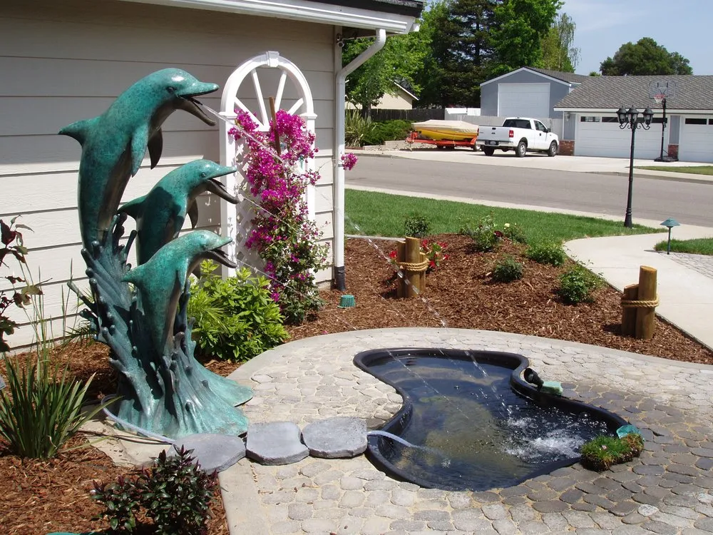Custom yard cleanup service with custom design across Santa Maria, CA - Snyder Landscaping