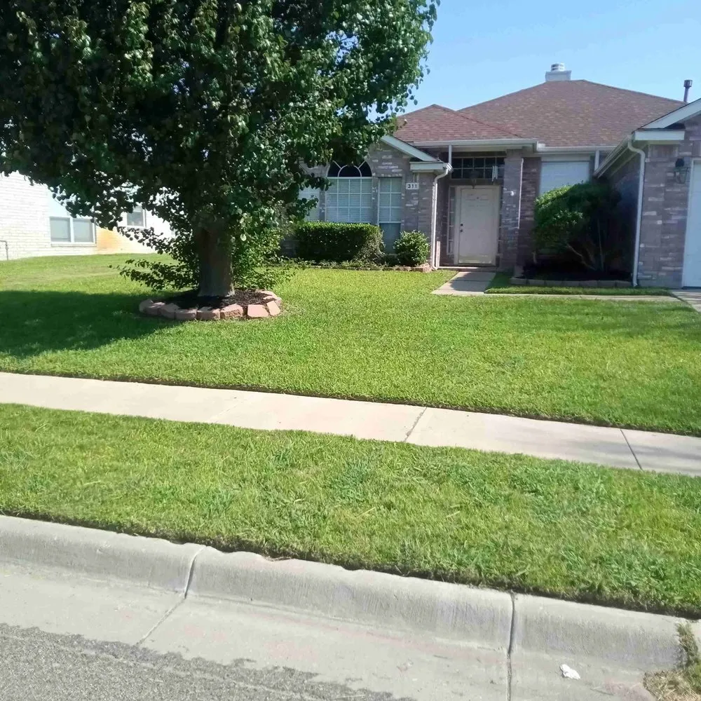Expert lawn mowing service for residential properties in Fort Worth, TX by So Bold Services
