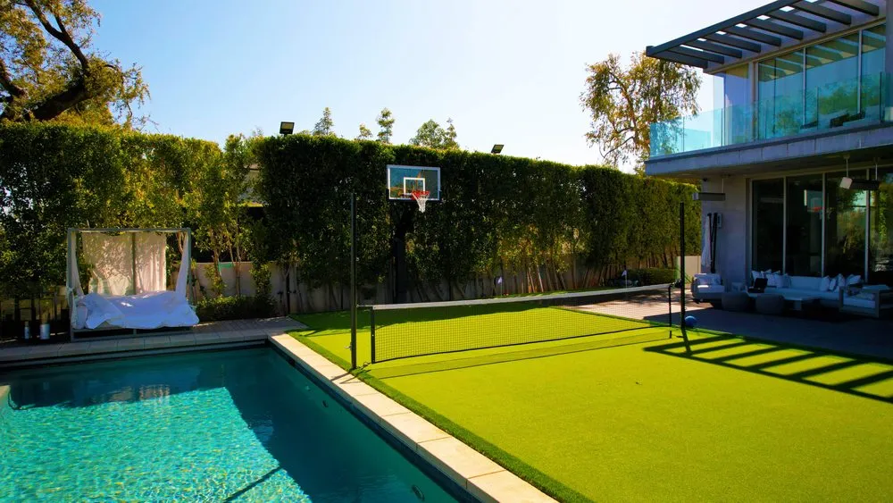 Custom landscaping services for residential properties in Simi Valley, CA by So Cal Sports Creations