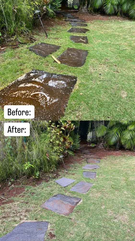 Reliable lawn care service with custom design in Waipahu, HI by So Clean Hawaii