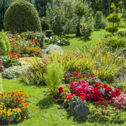 Custom outdoor landscaping for homes across Cranberry Township, PA - Soaring Suds