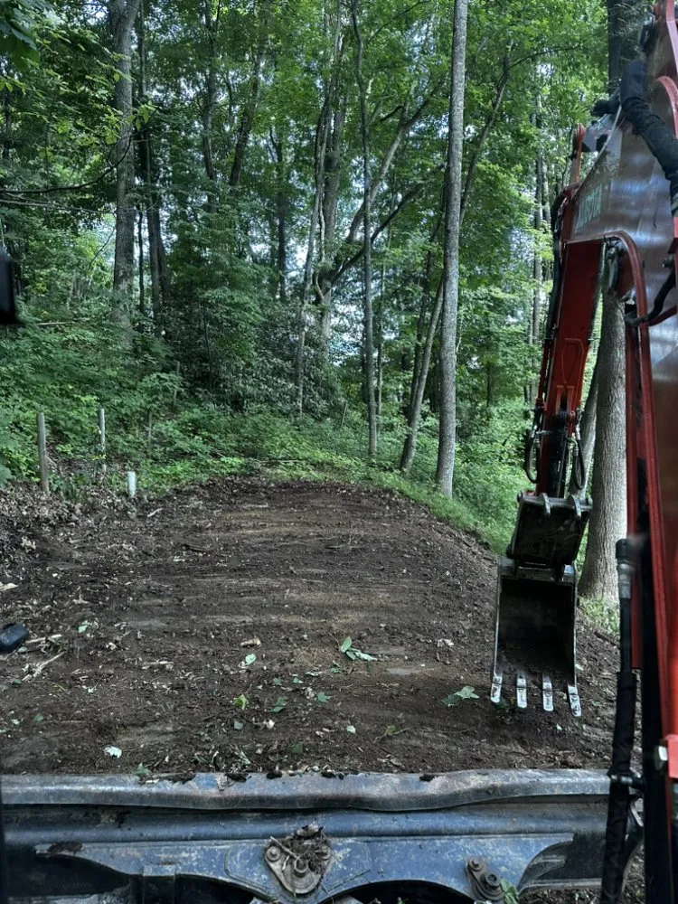 Affordable landscape design for residential properties in Maggie Valley, NC by Soco Gap Landscaping & Excavating