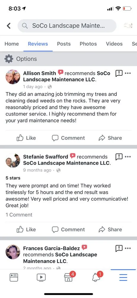 Reliable yard cleanup service for homes in Tucson, AZ by SoCo Landscape Maintenance