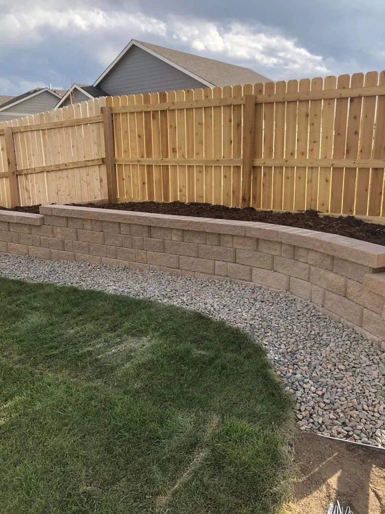 Affordable yard cleanup service with custom design in Peyton, CO by Soco Landscaping