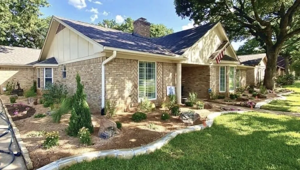 Custom landscaping services for year-round maintenance across Dallas, TX - Sod & landscape installation by Blum