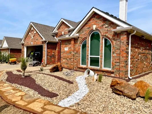 Sod & landscape installation by Blum Logo