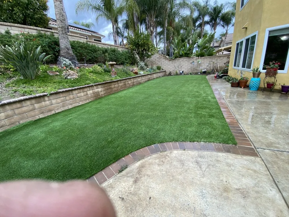 Custom landscape design for residential properties in Costa Mesa, CA by Sod and Turf Pros
