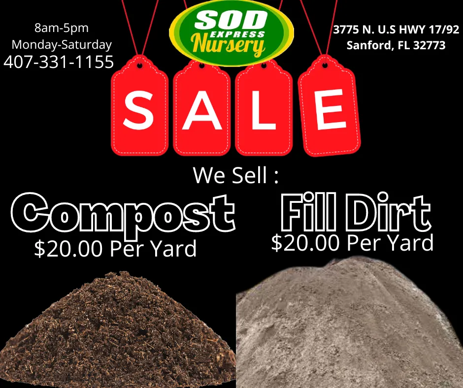Custom landscape design near you in Sanford, FL by Sod Express Nursery