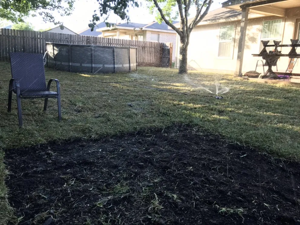 Affordable landscape installation with custom design across Austin, TX - Sod Grass Hoppers
