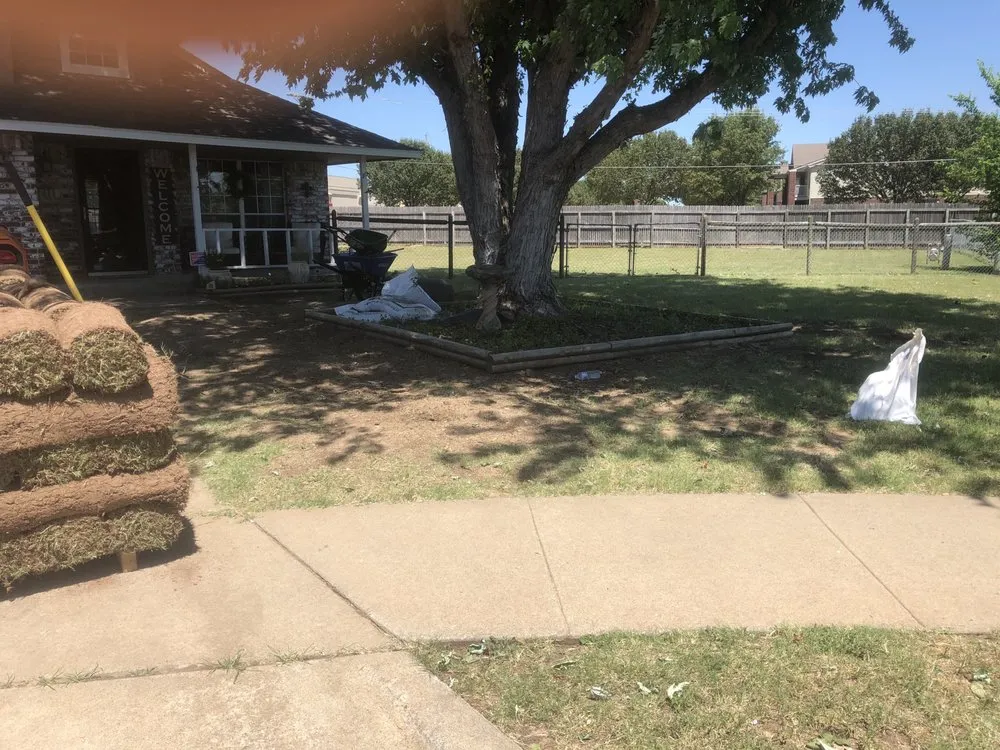 Trusted garden landscaping experts serving Tulsa, OK - Sod Installation Pros