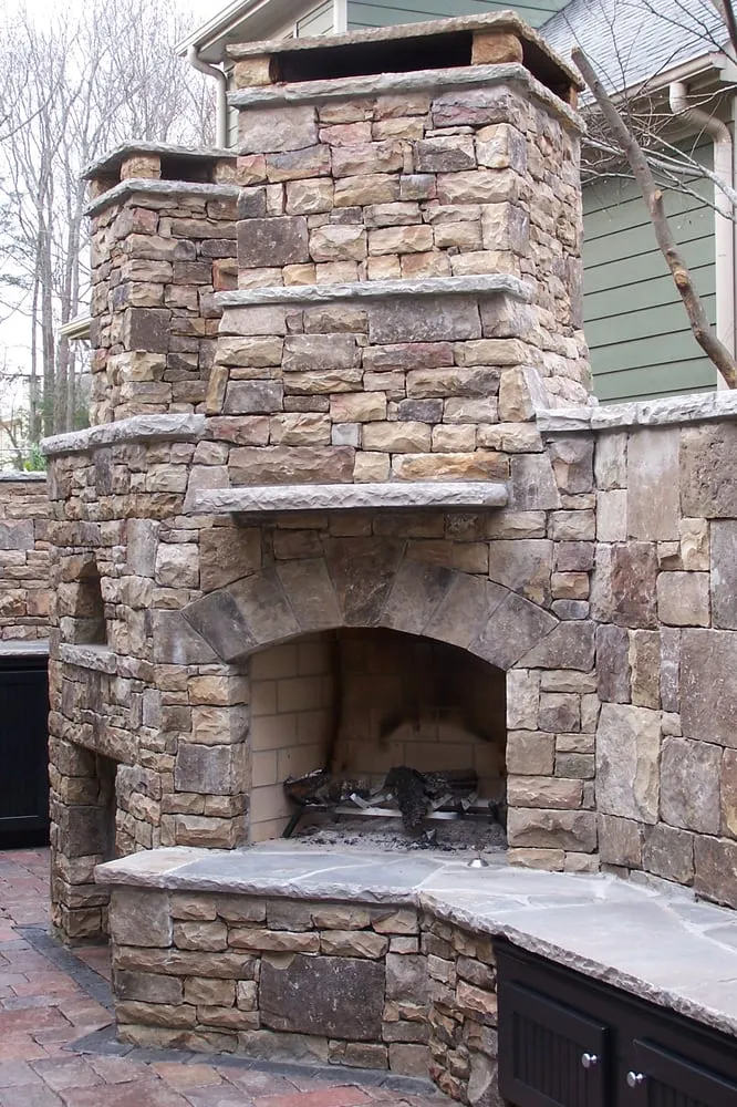 Custom residential landscaping in Lilburn, GA by Sod Sales Direct