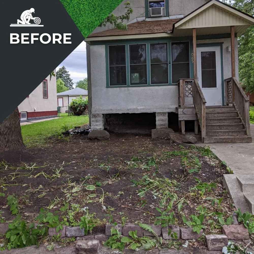 Professional residential landscaping in Minneapolis, MN by Sod Smith