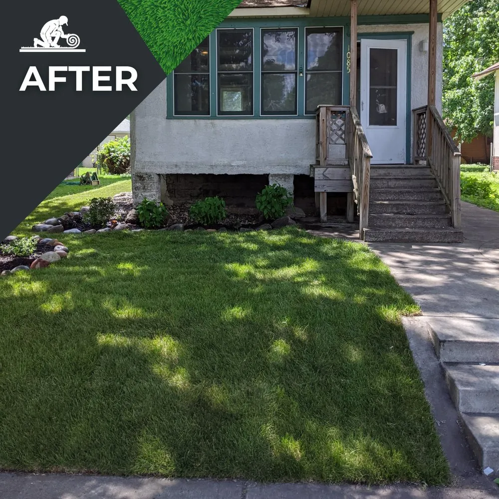 Reliable residential landscaping in Minneapolis, MN by Sod Smith