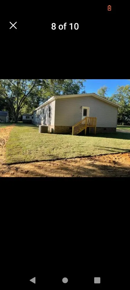 Custom landscape installation in Gulfport, MS - Sod soluty