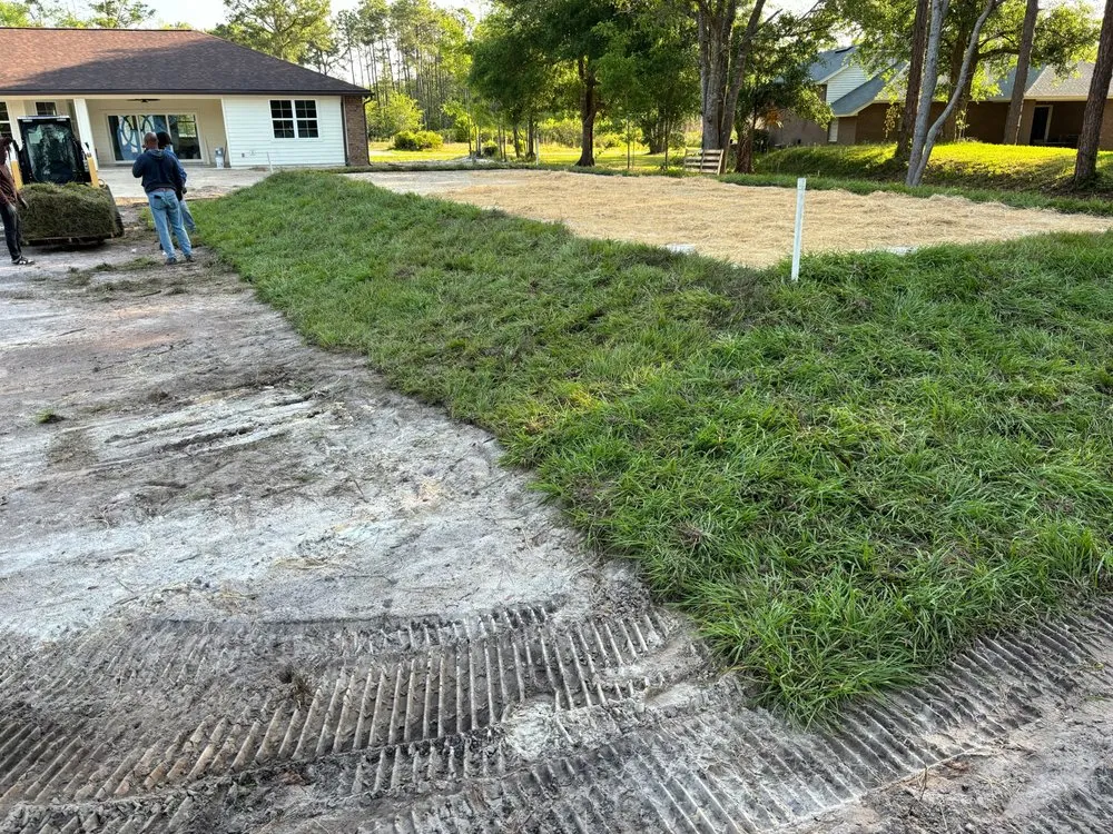 Custom yard maintenance in O'Brien, FL by Sodmore