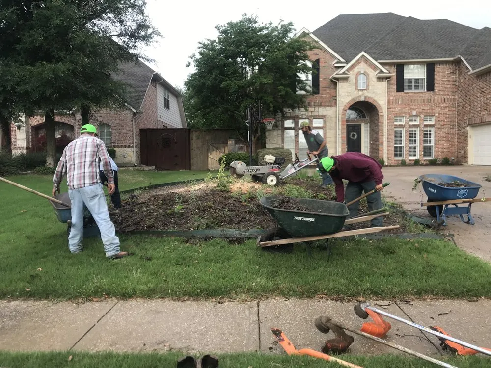 Expert lawn mowing service for beautiful yards in Lewisville, TX by SodScapes Texas