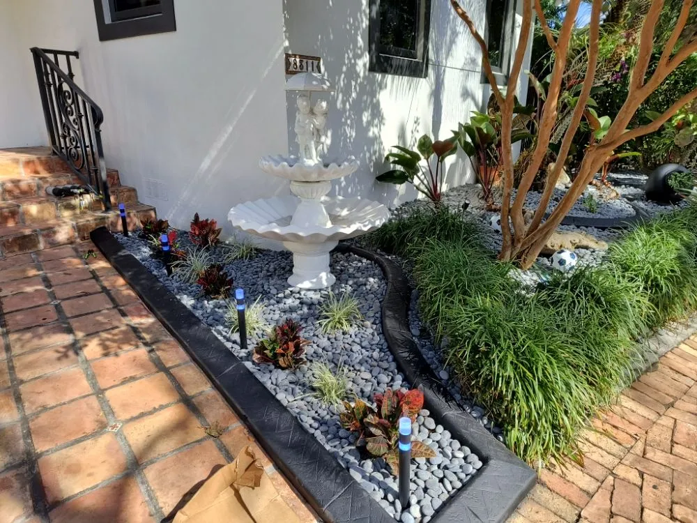 Custom residential landscaping in Pompano Beach, FL by SoFlo Landscape & Design