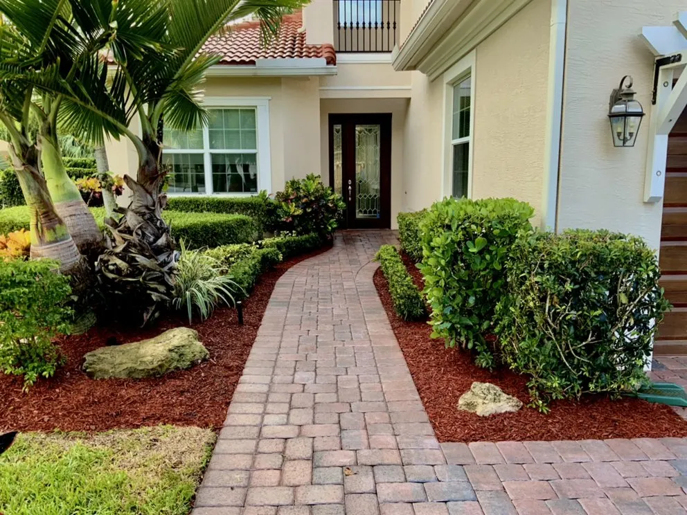 Custom landscaping services for beautiful yards in Jupiter, FL by SOFLO Landscaping & Property Maintenance