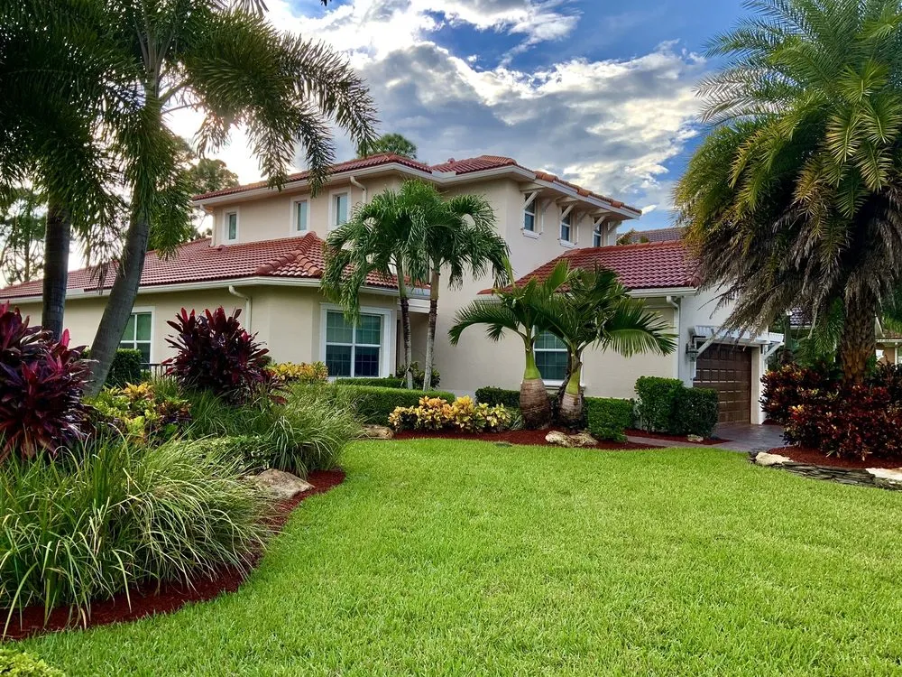 Trusted residential landscaping for homes in Jupiter, FL by SOFLO Landscaping & Property Maintenance