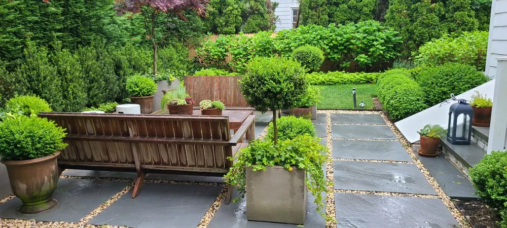 Custom yard cleanup service for homes across Aquebogue, NY - Soil & Stone Landscapes