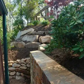 Local residential landscaping for residential properties in Asheville, NC by Sokol Landscaping