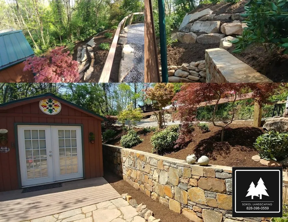 Trusted lawn mowing service for homes across Asheville, NC - Sokol Landscaping