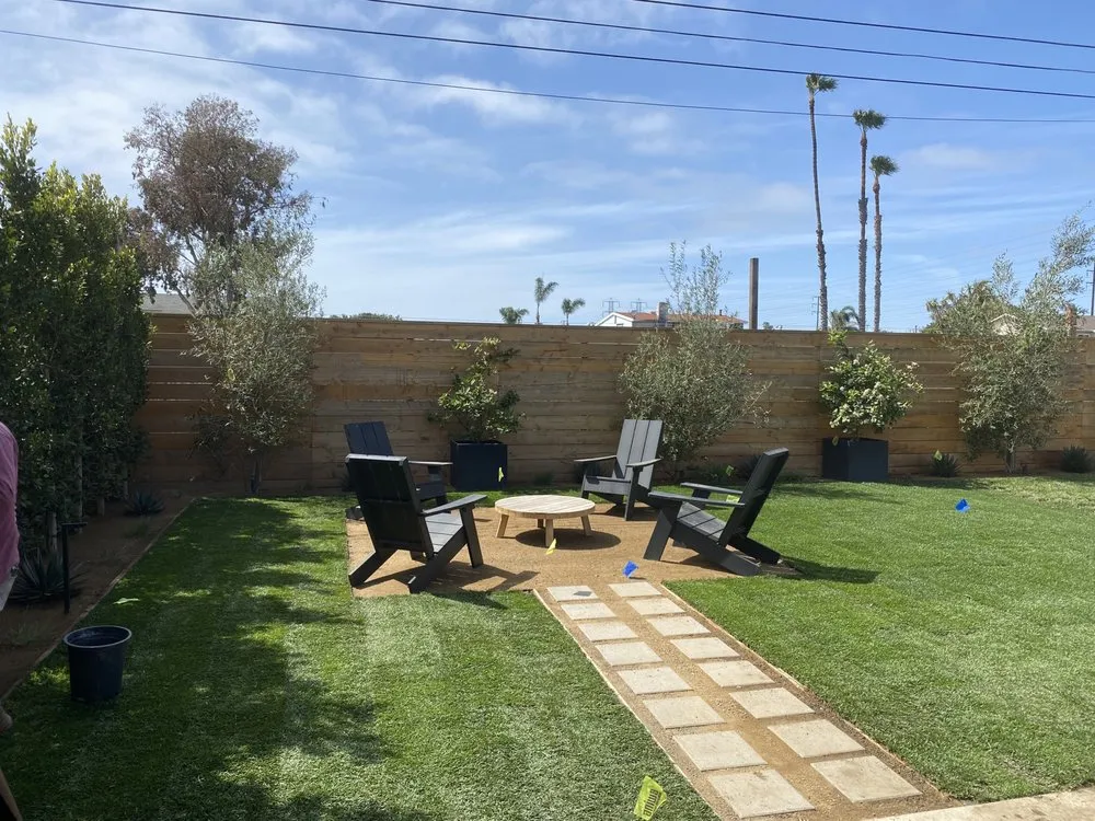 Custom garden landscaping for homes in Fountain Valley, CA by Sol Coast Landscape