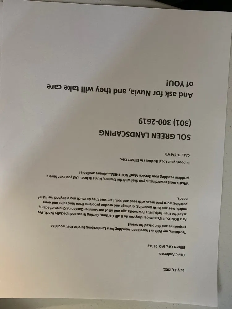 Custom outdoor landscaping experts serving Laurel, MD - Sol Green Landscaping