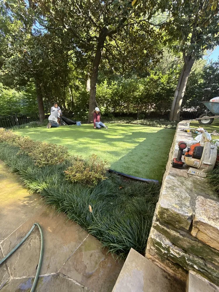 Top-rated landscape installation near you in Dallas, TX by Sol Landscape & Services