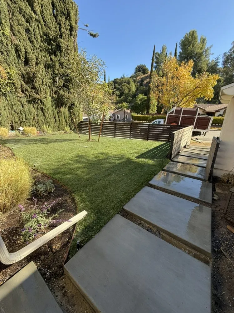 Custom lawn mowing service for homes in Moorpark, CA by Sol Landscaping