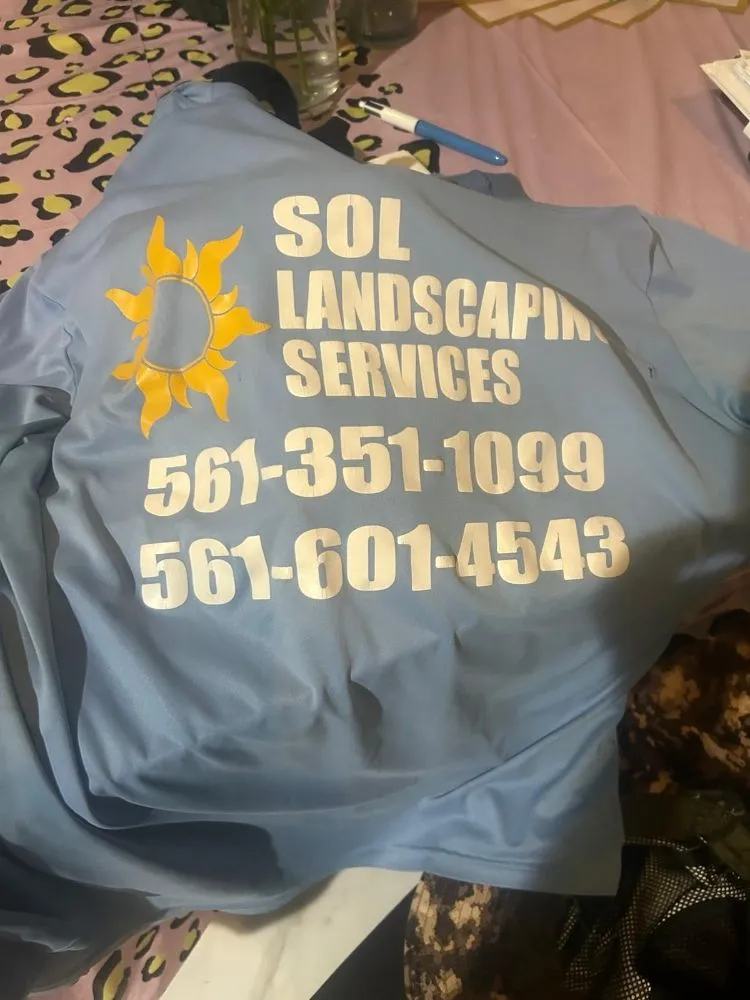 Custom residential landscaping in Loxahatchee, FL by Sol Landscaping Services