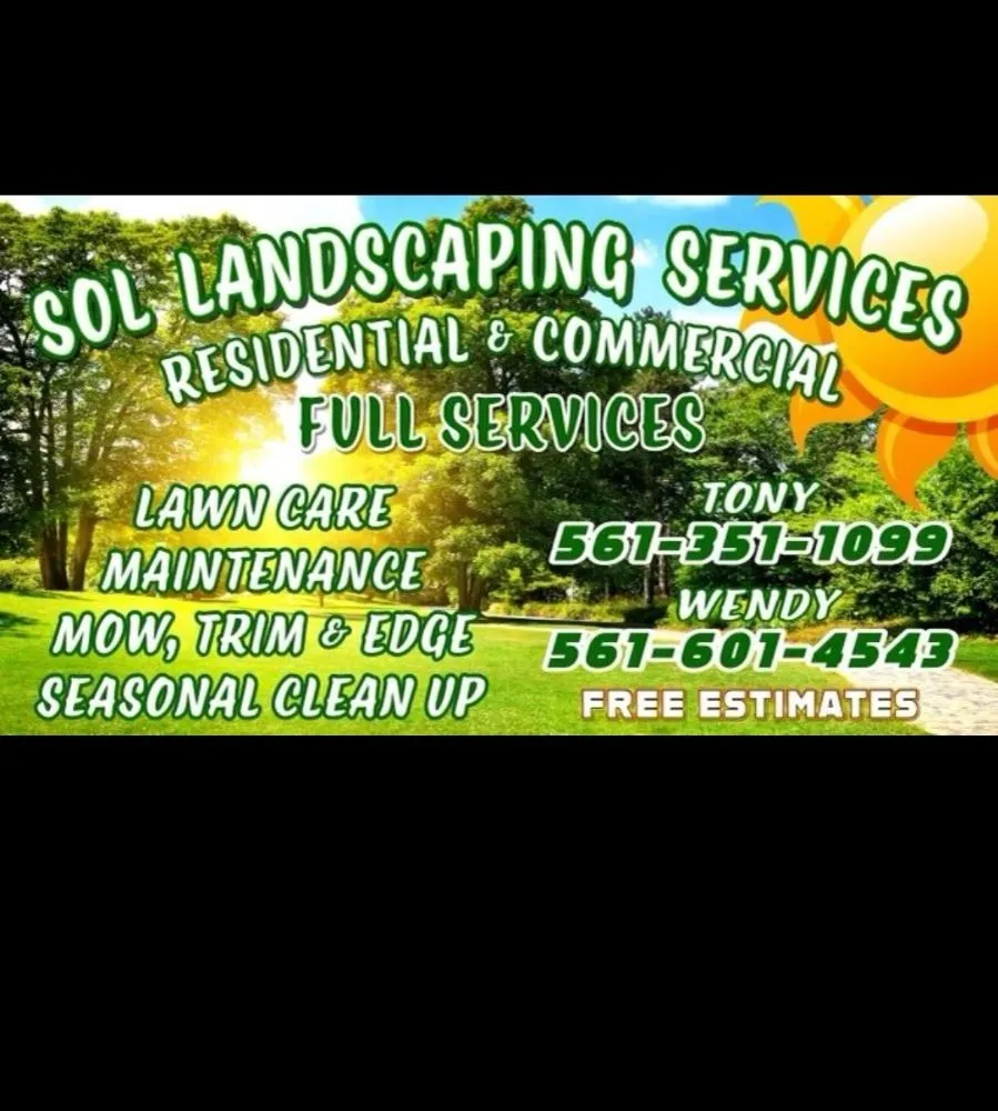 Expert yard cleanup service in Loxahatchee, FL by Sol Landscaping Services