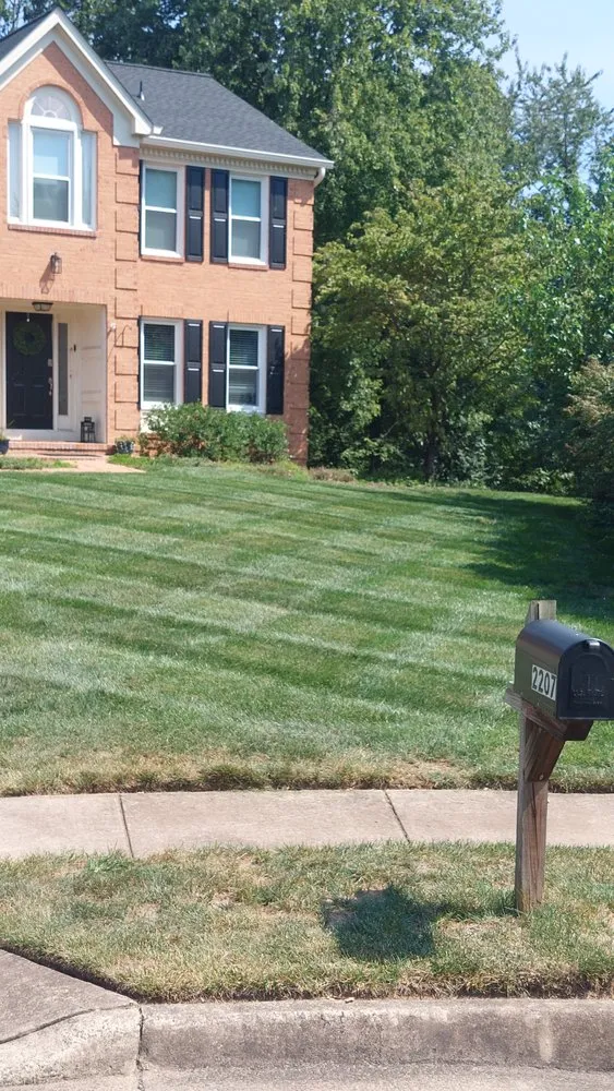 Affordable yard maintenance for beautiful yards in Leesburg, VA by Solana Landscapes