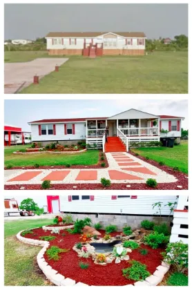 Affordable outdoor landscaping for beautiful yards across San Leon, TX - Solano Services Tree Trimming + Landscaping